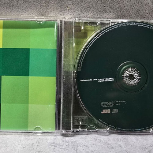 Underworld Live Everything, Everything CD used without scratches
