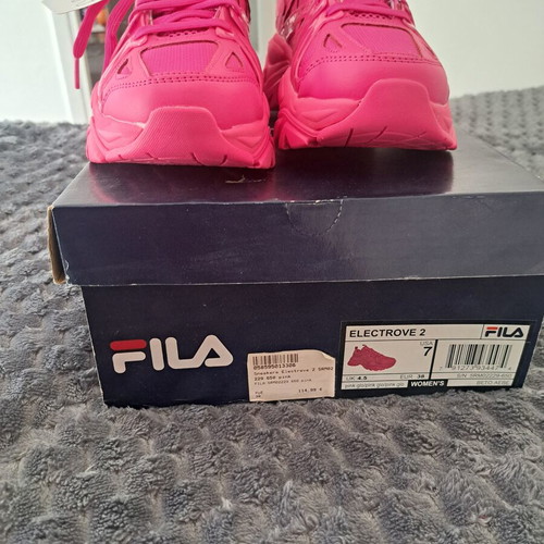 Fila Electrove 2 shoes, pink, size 38, athletic