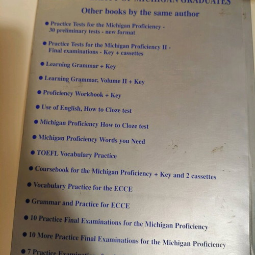English Language Learning Book used
