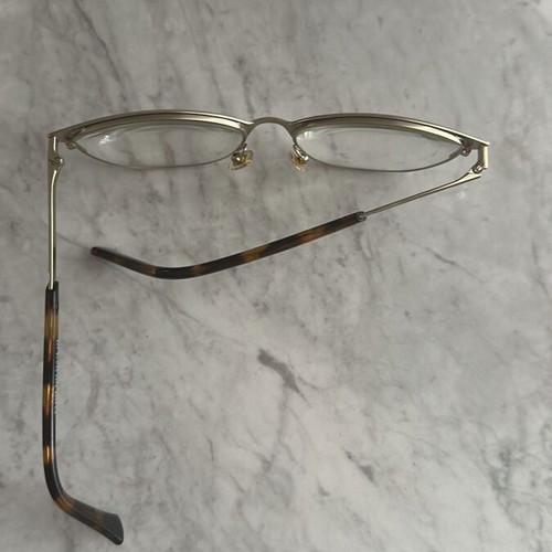 Ralph Lauren Women's Metal Eyeglass Frame RA6055 9453 New Beige Gold