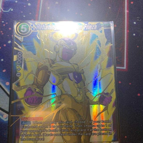 Frieza Super Foil Dragon Ball card new, vintage authentic