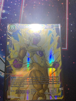 Frieza Super Foil Dragon Ball card new, vintage authentic
