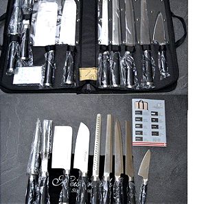 σφραγισμενη κασετινα με 10 τεμαχια επαγγελματικα ελβετικα μαχαιρια απο 700 ευρω αγορά, καινούργια.