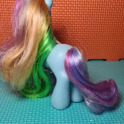 My Little Pony G3 2007 Rainbow Dash used with cloth