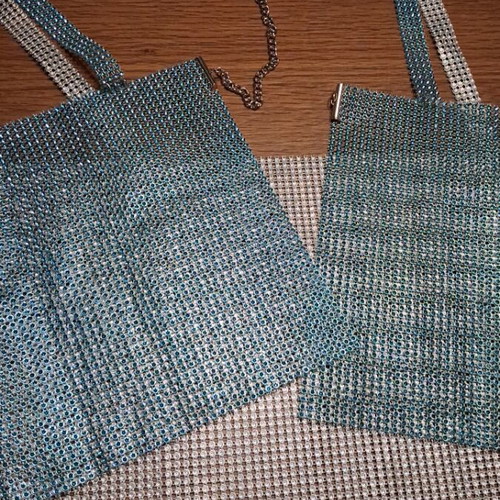 Top blue, like new, sizes M and L