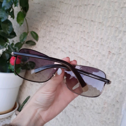 DKNY women's sunglasses, beige and purple