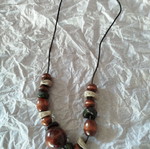 Multicolored beaded necklace