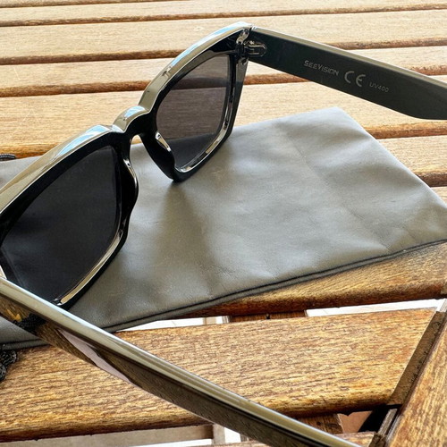 SeeVision Cat Eye Sunglasses black like new