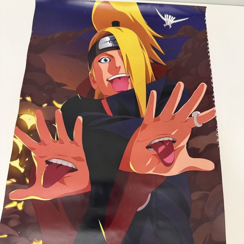 Anime Posters Naruto Itachi, Naruto & Deidara set like new 30×40 cm