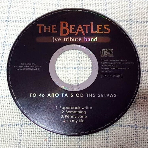 The Beatles Live Tribute Band No4 CD used, pop