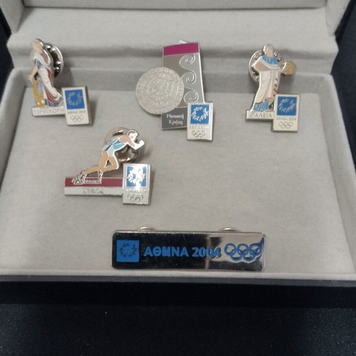Athens 2004 Olympic Games pins new, set of 5
