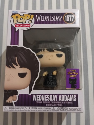 Funko Pop! Television Wednesday Addams 1577 new authentic