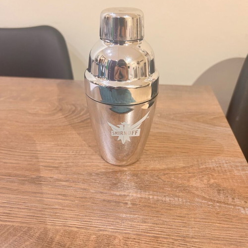 Small collectible plastic Smirnoff shaker used
