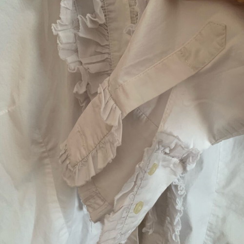 ZINI White shirt like new, slim fit, size L