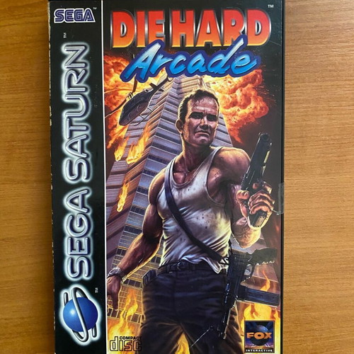 Die Hard Arcade Sega Saturn used game in excellent condition