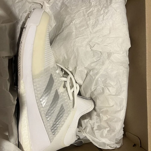 Adidas Crazy Flight Mid athletic shoes like new, white, size 46