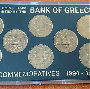Κασετίνα ελληνικών νομισμάτων 1994-1999