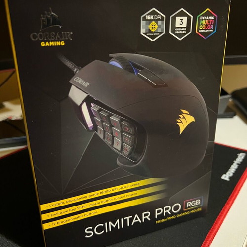 Corsair Scimitar Pro RGB σαν καινούργιο gaming ποντίκι
