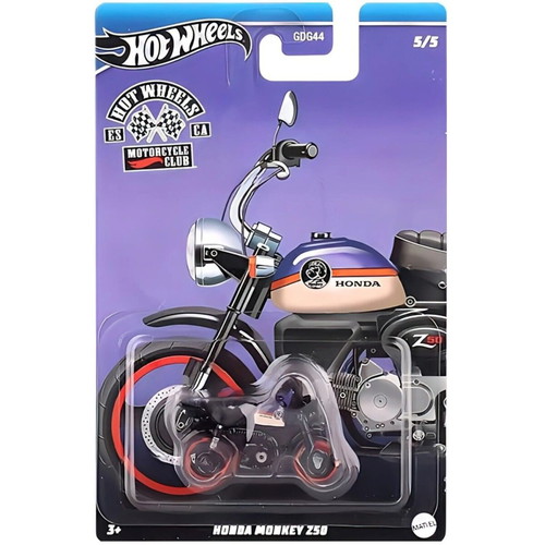 Hot Wheels Honda Monkey Z50 from Motorcycle Club series 2024, new