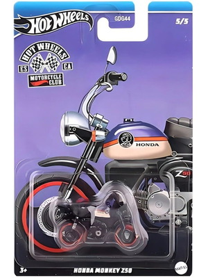Hot Wheels Honda Monkey Z50 from Motorcycle Club series 2024, new