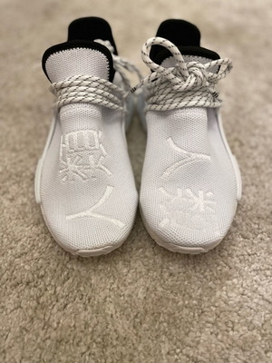 Adidas NMD Human Race x Pharrell Core λευκό νούμερο 36 σαν καινούργιο
