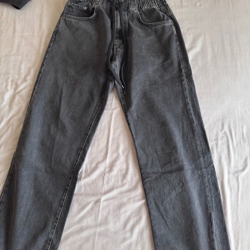 Pull & Bear black jogger style jeans size M used