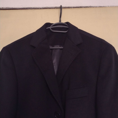 Loro Piana men's wool coat like new, dark blue, size 50