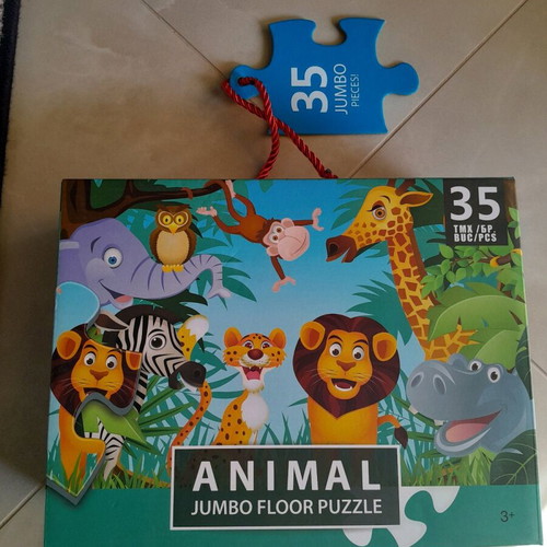 Various puzzles used with gift puzzle 3 little pigs