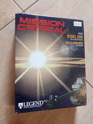 MISSION CRITICAL (1995) (PC ADVENTURE GAME CD-ROM)