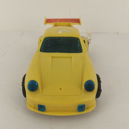 Children's toy car used, celluloid, Greek 1980