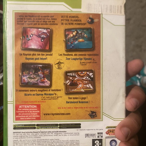 Rayman 3 Xbox classic game CIB