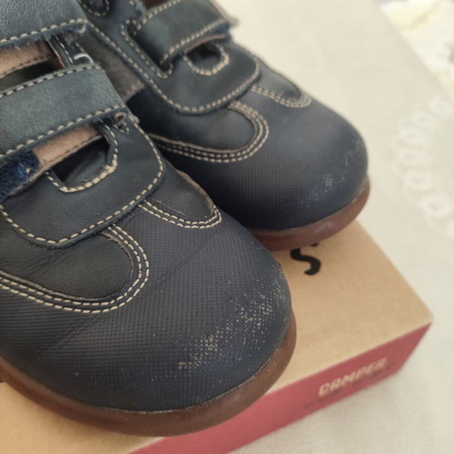 Camber kids shoes size 29 like new, blue and brown casual