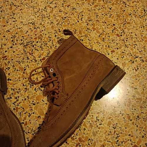 Men's Castor Boots Gios Eppo used brown size 42
