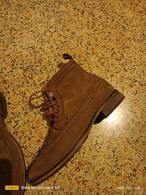 Men's Castor Boots Gios Eppo used brown size 42