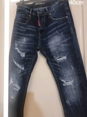 Leox jeans for boys like new, black