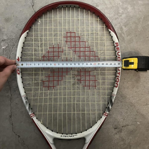 Revolution 4.10 Tecno Pro tennis racket used with case