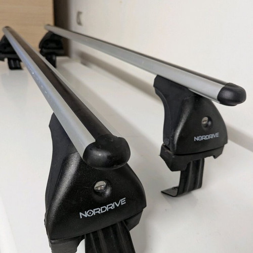 Nordrive alumnia roof bars for Audi A1 Sportback 2012-18 used with lock