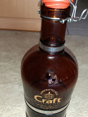 Craft Microbrewery Growler 2L vintage μπουκάλι μπύρας