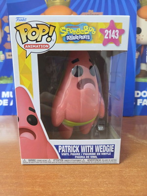 Funko Pop Animation Patrick with Wedgie figure new