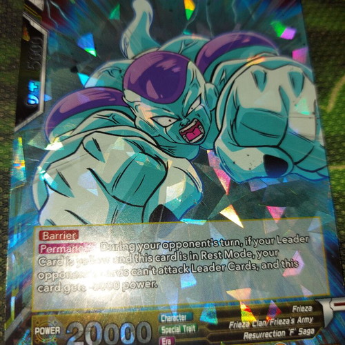 Deadly Defender Frieza DragonBall Super card like new