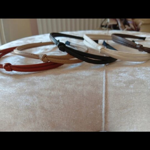 Hairbands new, beige and brown colors