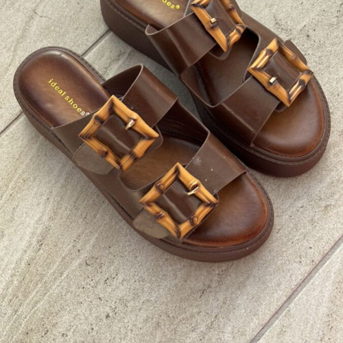 About You Brown Slippers size 39 new