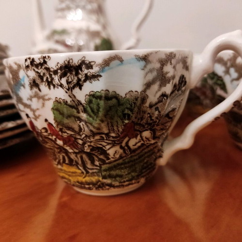 Country Life coffee and tea set, 25 pieces, collectible