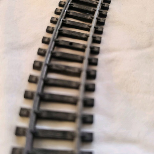 Roco model railway track sections like new, 7 pieces