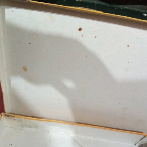 Old shirt box "Rekor" used