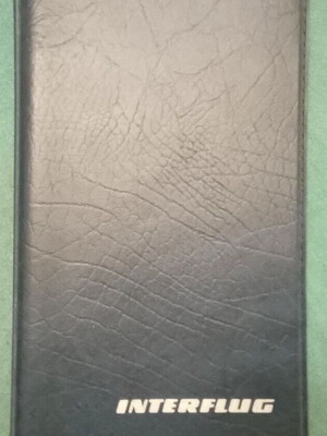 Interflug Visit Card Folio like new