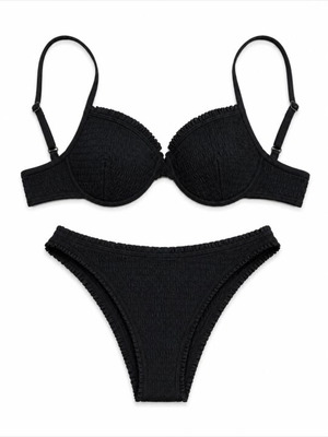 Swimsuit set new, black, size L