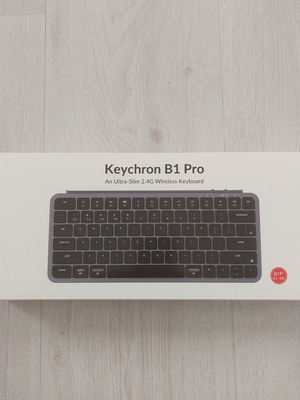 Keychron B1 Pro ασύρματο πληκτρολόγιο νέο, 75% συμπαγές, Bluetooth και 2.4GHz