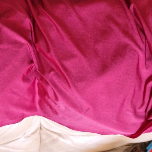 Anna Samouka dress used, fuchsia, elastic fabric, one size