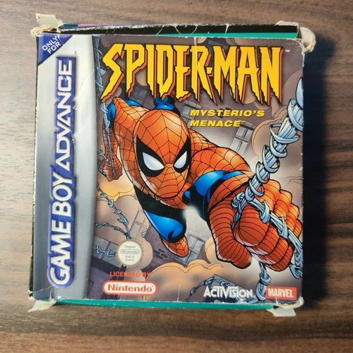 Spiderman Mysterio's Menace Game Boy Advance used, boxed with manual